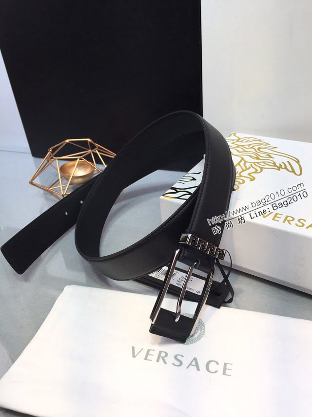 VERSVE男士皮帶 範思哲方形扣小牛皮腰帶  jjp1902